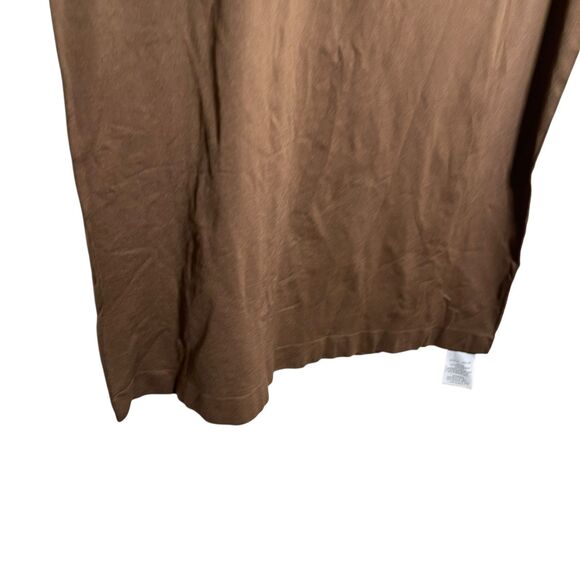 J Crew Tank Top Women's XXL Brown Reversible Sleeveless Basic Layering NWT - Picture 3 of 11